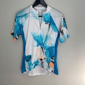 Louis Garneau Women’s Cycling Jersey Medium Pockets‎ New W’s Limited Edition